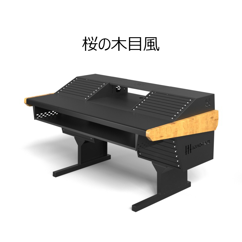 Soundmaker プロ仕様 DTMデスクPF-140/160/180/220 （商品到着日から2年間の保証が付く）