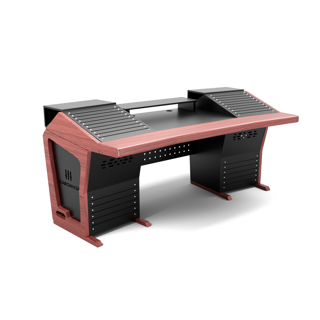 Soundmaker プロ仕様 DTMデスクPF-140/160/180/220 （商品到着日から2年間の保証が付く）