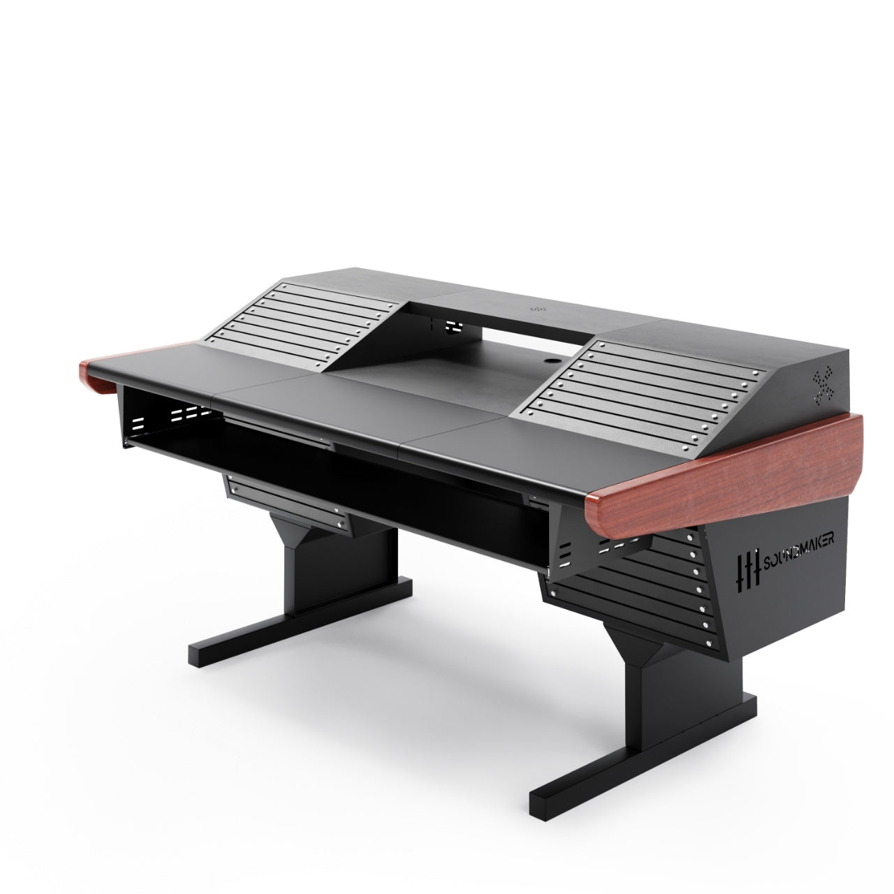 Soundmaker プロ仕様 DTMデスクPF-140/160/180/220 （商品到着日から2年間の保証が付く）